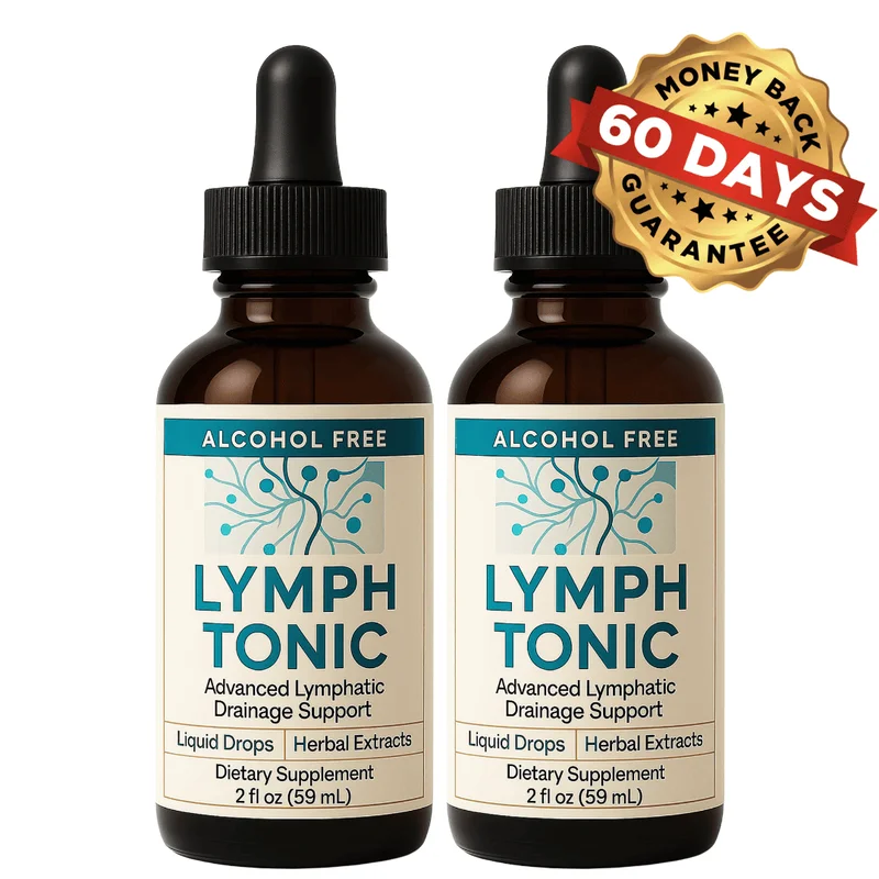 Lymph Tonic Longevity & Vitality Relief Supplement — 2 Bottle / 60 Day Pack
